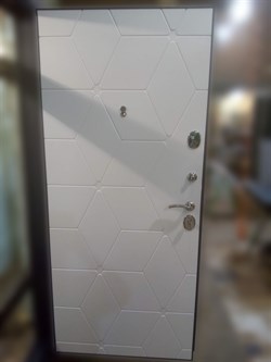 Омега. Шумоизолирующая взломостойкая входная дверь с Двухцветным коробом - фото 7728 Омега. Шумоизолирующая взломостойкая входная дверь с Двухцветным коробом - фото 7728