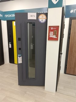 Морозостойкая взломостойкая дверь Русская Зима с Двухцветным коробом 781 - фото 9363